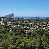 Spain / Costa Blanca / Provinz Alicante | Traumhaftes Baugrundstück mit Blick auf Stadt und Meer